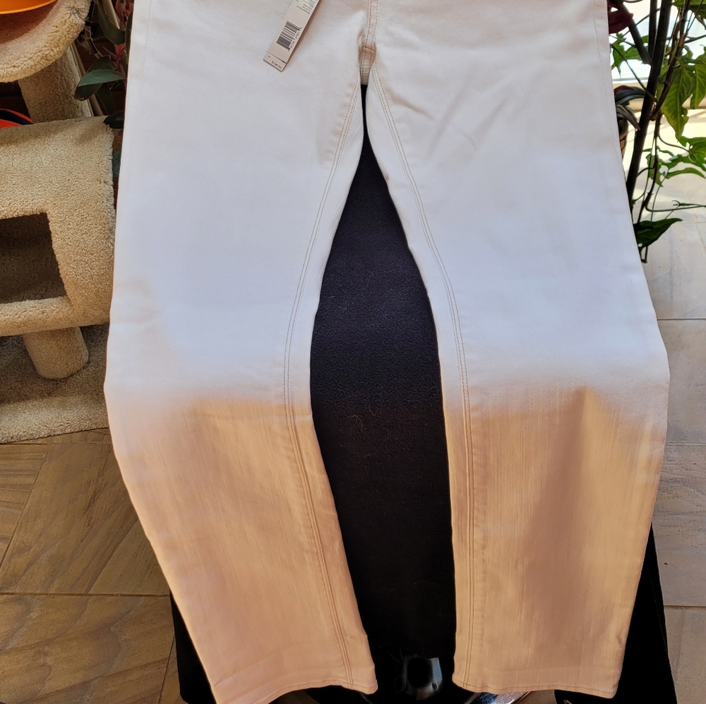 Elietahari sz 6 women's white jeans